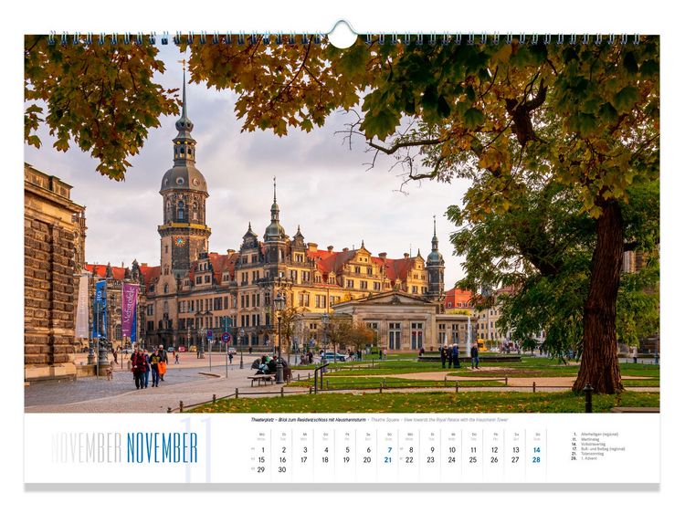 Produktbild: Kalender Dresden 2027 - Die S&auml;chsische Residenz