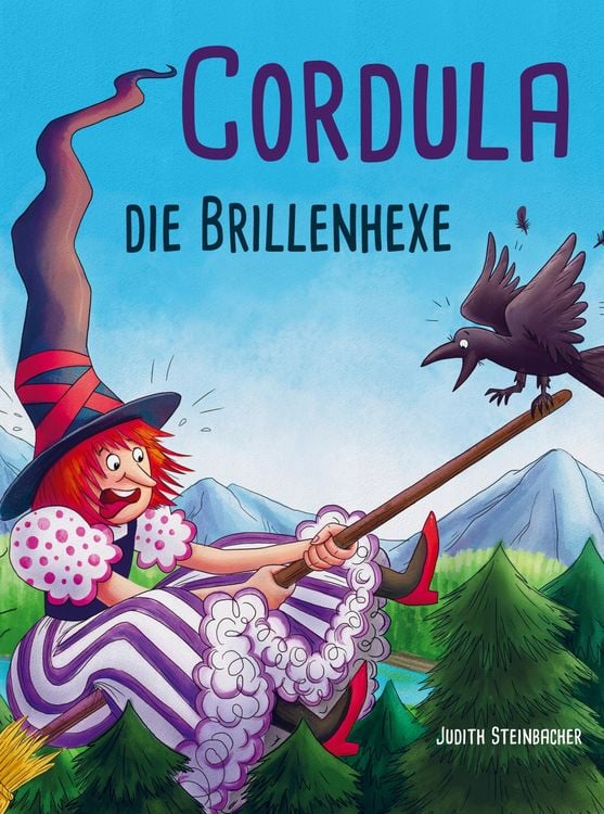 Produktbild: Cordula die Brillenhexe - Eine bezaubernde Geschichte zum Vorlesen und Mitlesen - Bilderbuch f&uuml;r Kinder ab 4 Jahren