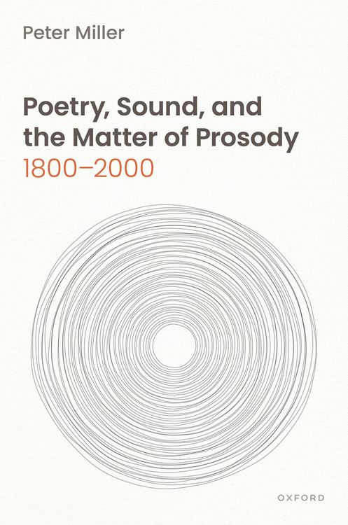 Produktbild: Poetry, Sound, and the Matter of Prosody, 1800-2000