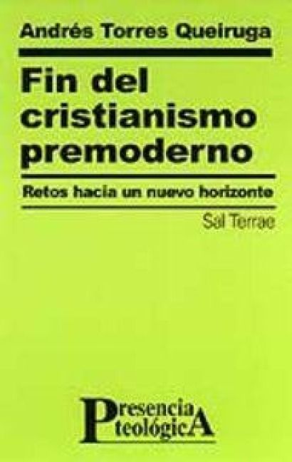 Produktbild: Fin del cristianismo premoderno : retos hacia un nuevo horizonte