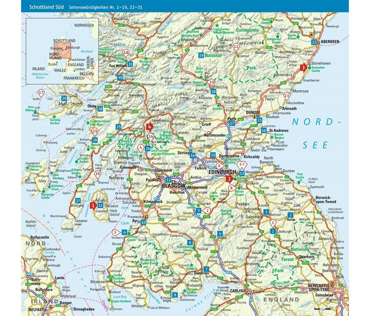 Produktbild: ADAC Reisef&uuml;hrer Schottland