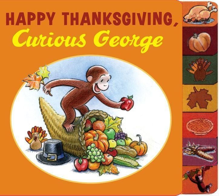Produktbild: Happy Thanksgiving, Curious George Tabbed