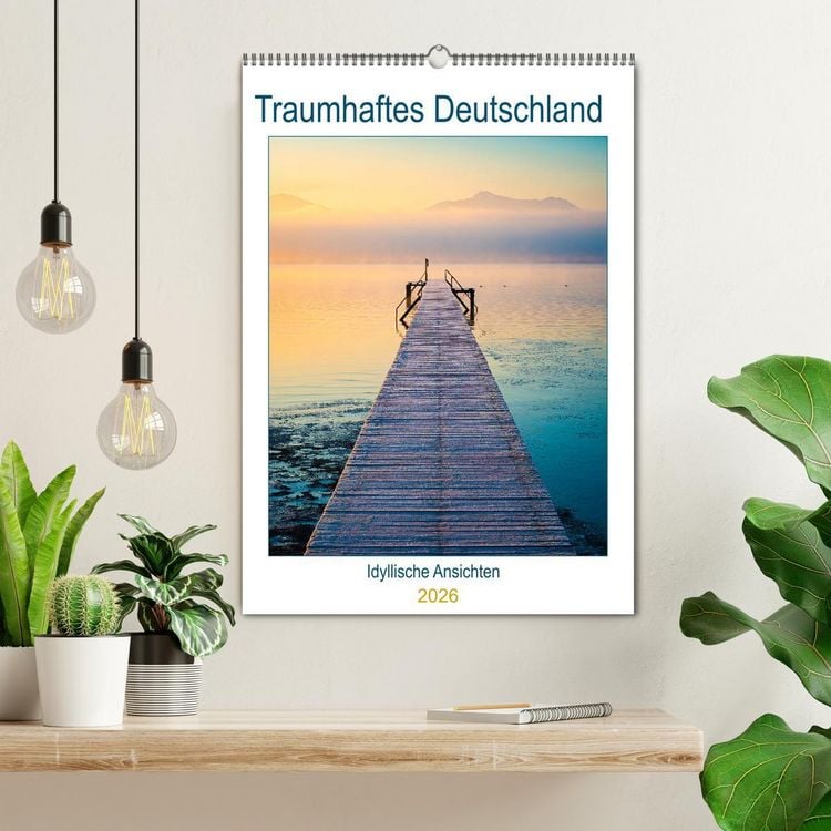 Produktbild: Traumhaftes Deutschland - Idyllische Ansichten (Wandkalender 2026 DIN A2 hoch), CALVENDO Monatskalender