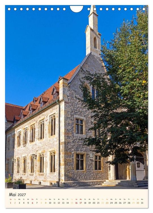 Produktbild: Erfurt von seiner sch&ouml;nsten Seite (Wandkalender 2027 DIN A4 hoch), CALVENDO Monatskalender