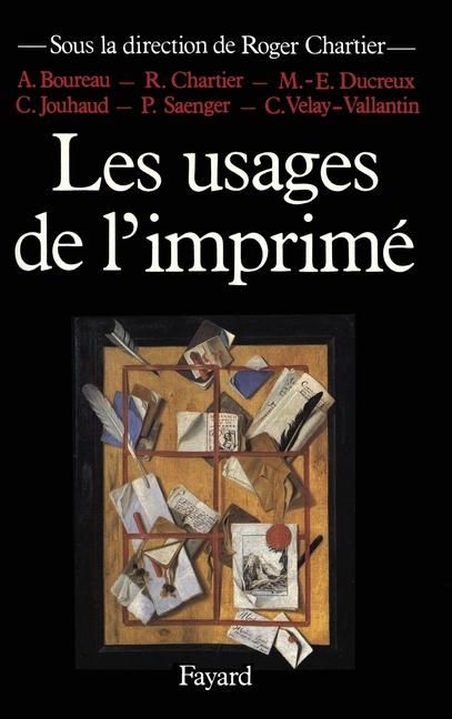 Produktbild: Les Usages de l'imprim&eacute;