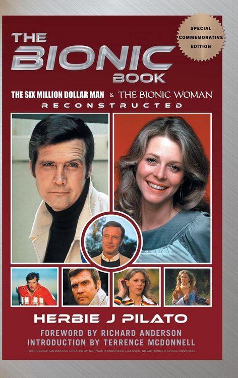 Produktbild: The Bionic Book - The Six Million Dollar Man & The Bionic Woman Reconstructed (Special Commemorative Edition) (hardback)