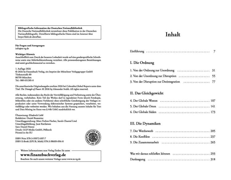 Produktbild: Triangle of Power &ndash; Die Weltordnung von morgen