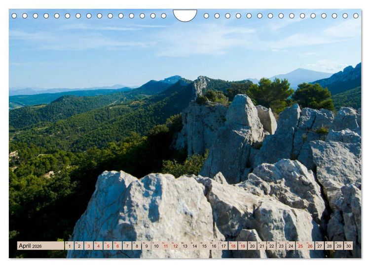 Produktbild: Magisches Land des Ventoux (Wandkalender 2026 DIN A4 quer), CALVENDO Monatskalender