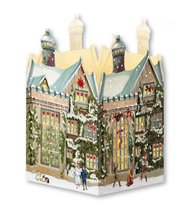 Produktbild: Mini-Adventskalender &ndash; Nostalgische Weihnachtsh&auml;user