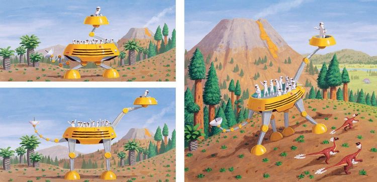 Produktbild: Auf zu den Dinosauriern!