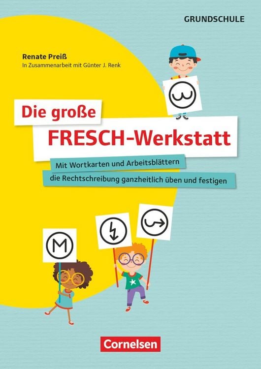 Produktbild: Die gro&szlig;e FRESCH-Werkstatt - Mit Wortkarten und Arbeitsbl&auml;ttern die Rechtschreibung ganzheitlich &uuml;ben und festigen