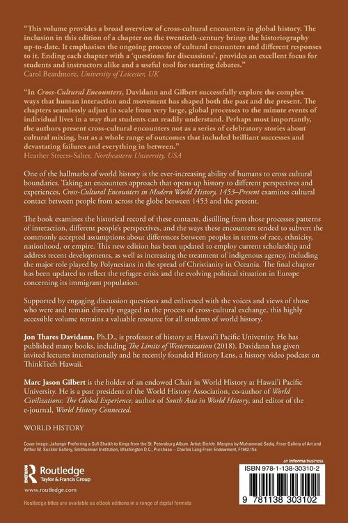 Produktbild: Cross-Cultural Encounters in Modern World History, 1453-Present