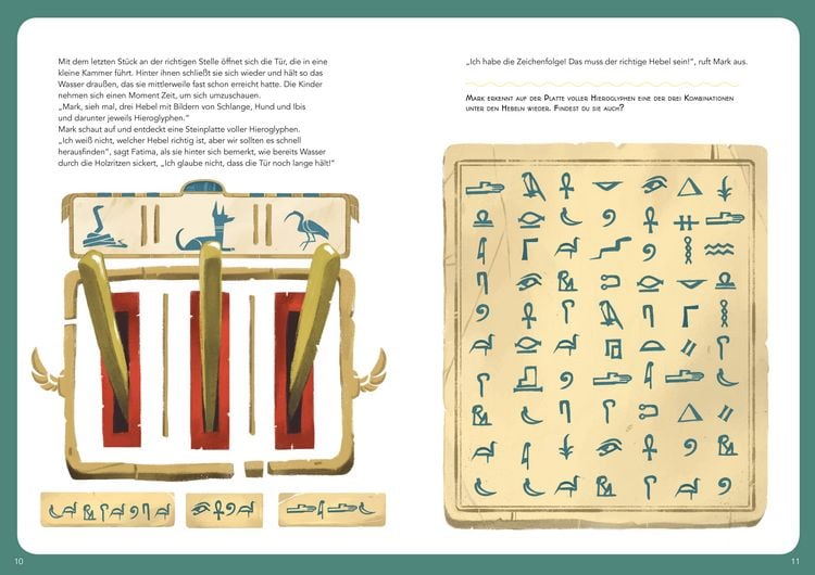 Produktbild: Escape! Das Abenteuer-Game-Buch: Der Fluch des Pharao