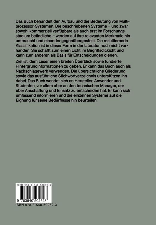 Produktbild: Multiprozessor-Systeme