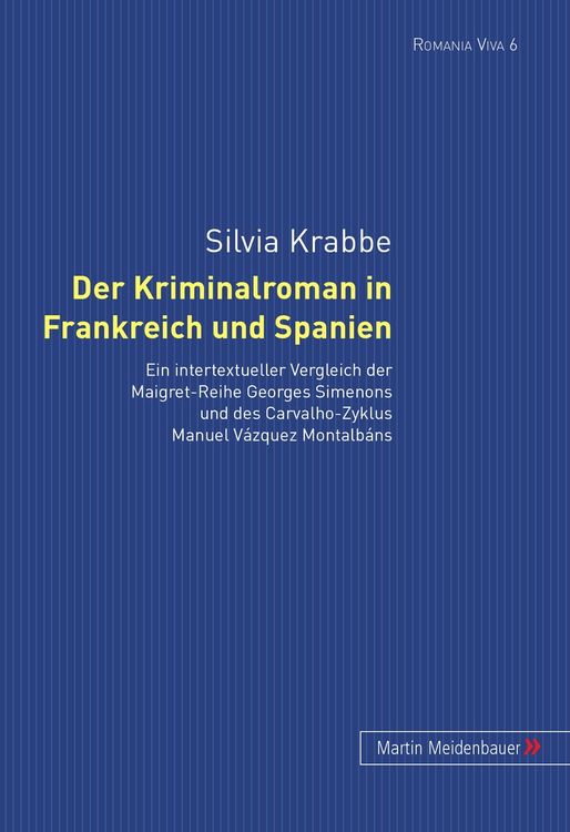 Produktbild: Der Kriminalroman in Frankreich und Spanien