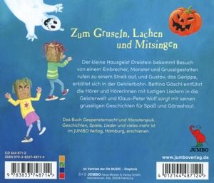 Produktbild: Gespensternacht und Monsterspuk (Lieder und Geschi, 1 Audio-CD