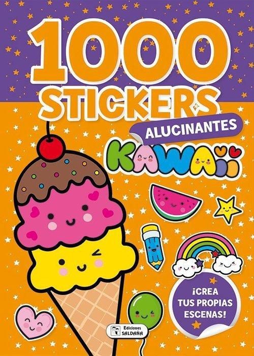 Produktbild: 1000 stickers kawaii alucinantes