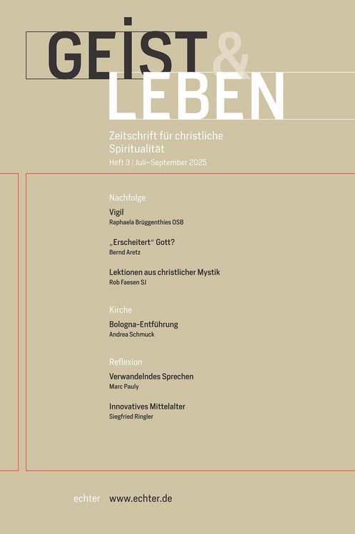 Produktbild: Geist & Leben 3/2025