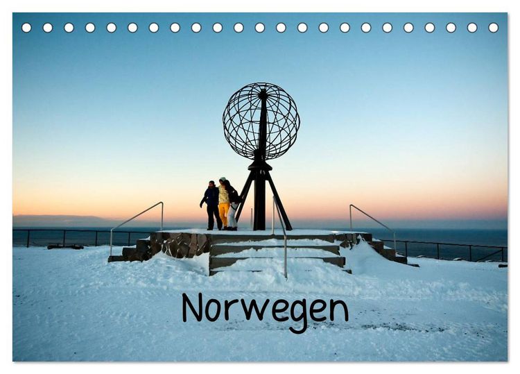 Produktbild: Norwegen (Tischkalender 2026 DIN A5 quer), CALVENDO Monatskalender