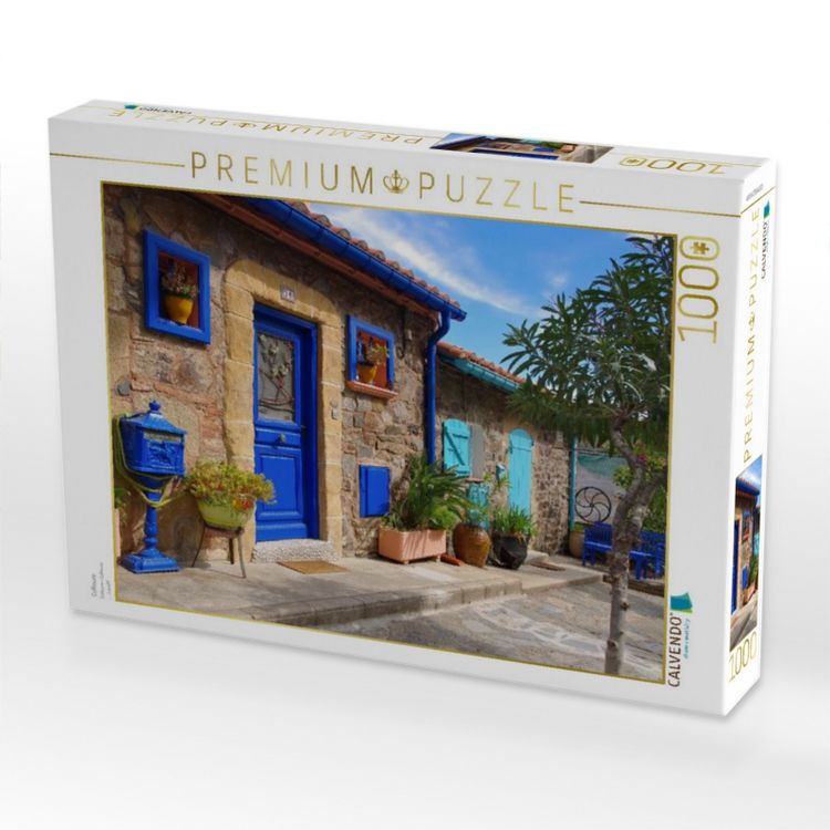 Produktbild: CALVENDO Puzzle Collioure | 1000 Teile Lege-Gr&ouml;&szlig;e 64x48cm Foto-Puzzle f&uuml;r gl&uuml;ckliche Stunden