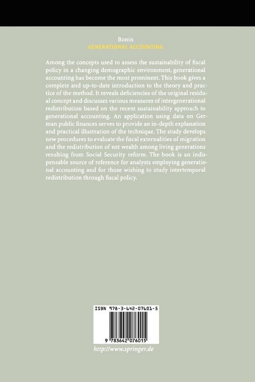 Produktbild: Generational Accounting