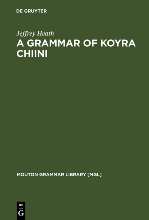Produktbild: A Grammar of Koyra Chiini