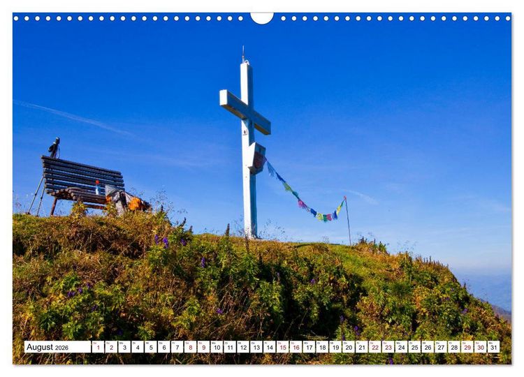 Produktbild: Kraftpl&auml;tze in den Bergen (Wandkalender 2026 DIN A3 quer), CALVENDO Monatskalender