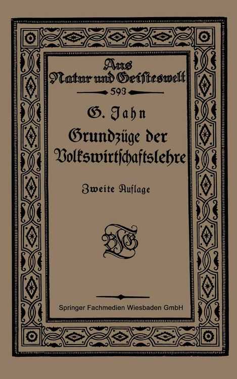 Produktbild: Grundz&uuml;ge der Volkswirtschaftslehre