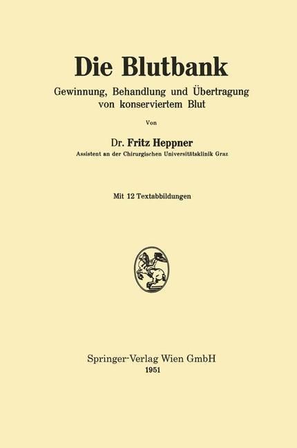 Produktbild: Die Blutbank