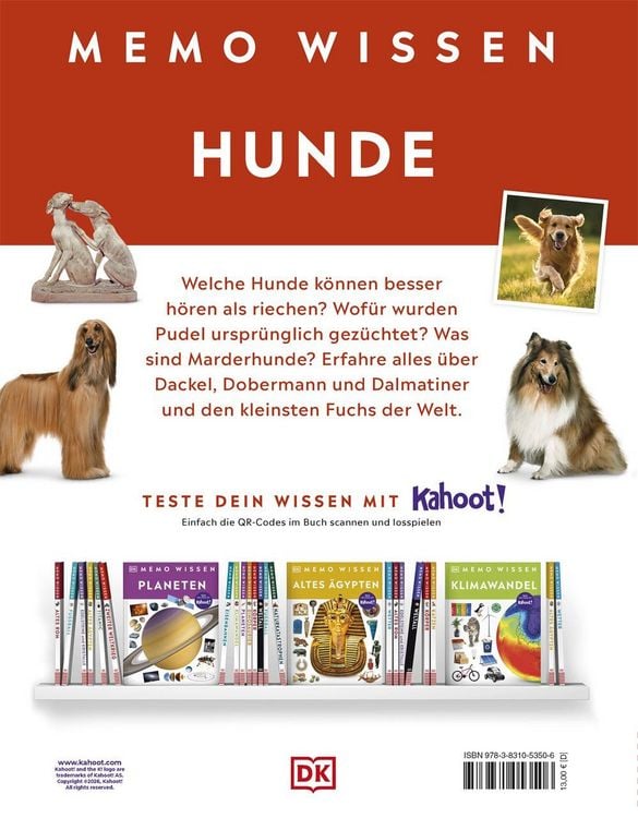 Produktbild: memo Wissen. Hunde