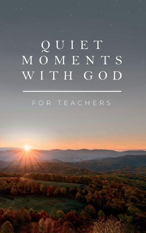 Produktbild: Quiet Moments with God for Teachers