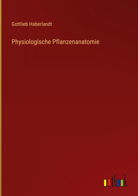 Produktbild: Physiologische Pflanzenanatomie
