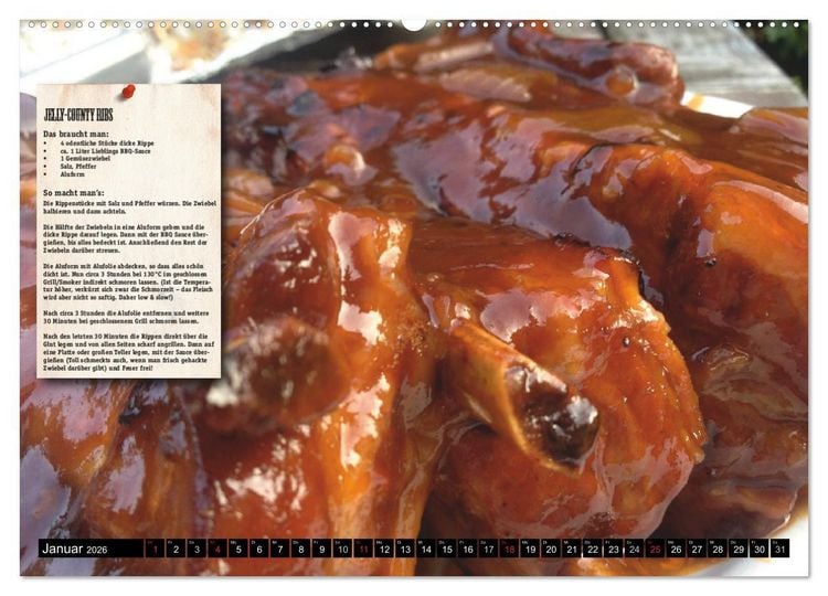 Produktbild: ALIEN-BBQ 2026 (Wandkalender 2026 DIN A2 quer), CALVENDO Monatskalender
