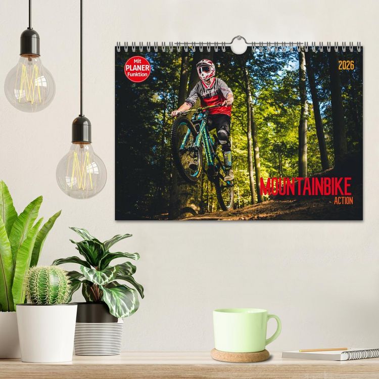 Produktbild: Mountainbike Action (Wandkalender 2026 DIN A4 quer), CALVENDO Monatskalender