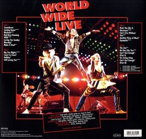 Produktbild: World Wide Live (Special Edition Coloured Vinyl)