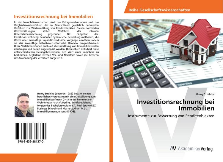 Produktbild: Investitionsrechnung bei Immobilien