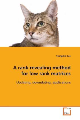 Produktbild: Lee, T: A rank-revealing method for low rank matrices