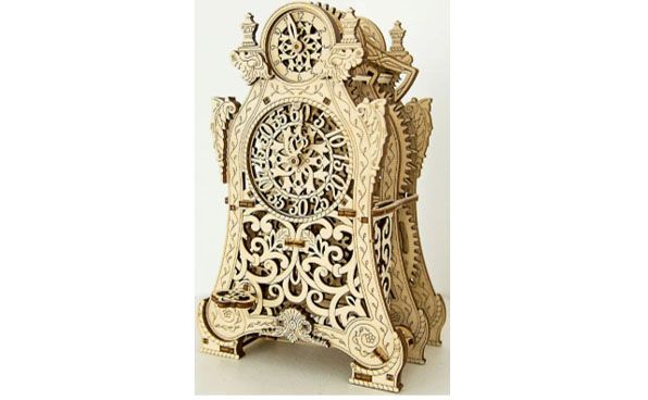 Produktbild: Tiny Adventures - Magic Clock, Funktionsmodell aus Holz zum Zusammenbauen