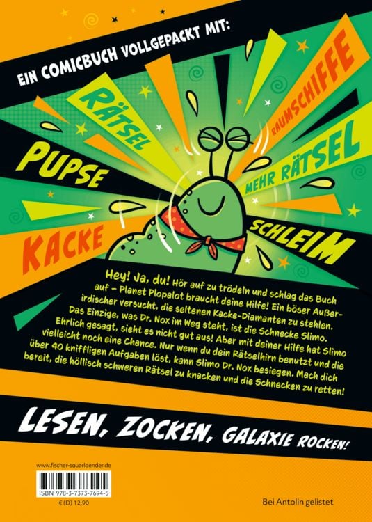Produktbild: SLIMO ZOCKT: Der kosmische Kacke-Klau