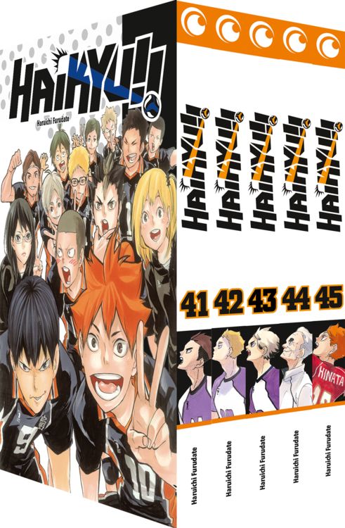 Produktbild: Haikyu!! Sammelbox 5 &ndash; Band 41-45 im Schuber