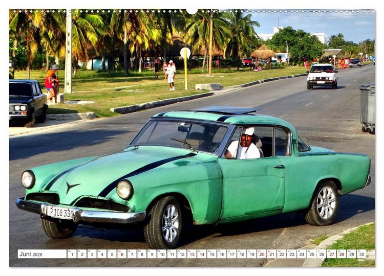 Produktbild: Starliner - Ein Star von Studebaker (Wandkalender 2026 DIN A2 quer), CALVENDO Monatskalender