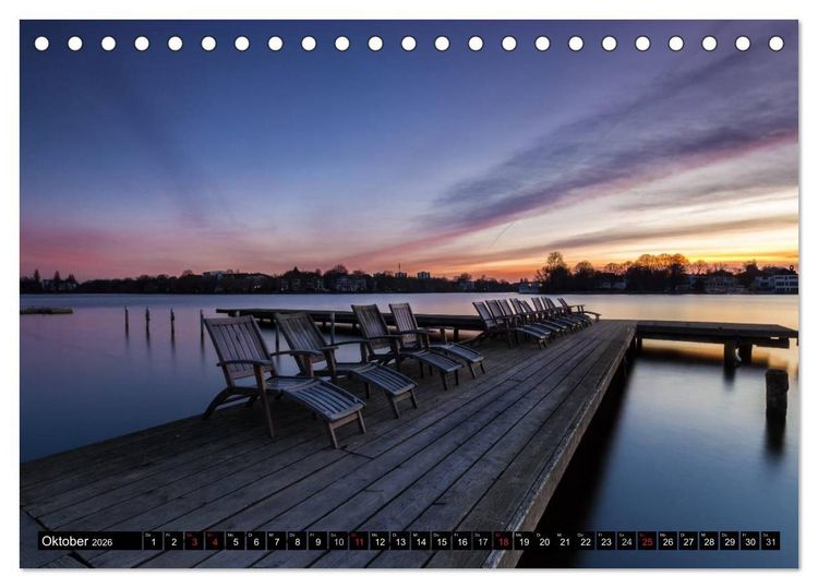 Produktbild: Stege zum Tr&auml;umen (Tischkalender 2026 DIN A5 quer), CALVENDO Monatskalender