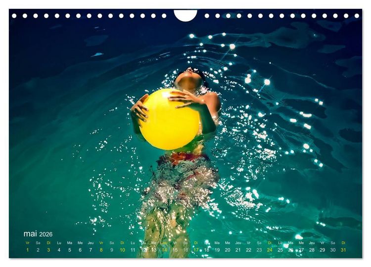 Produktbild: AQUAPASSION (Calendrier mural 2026 DIN A4 vertical), CALVENDO calendrier mensuel