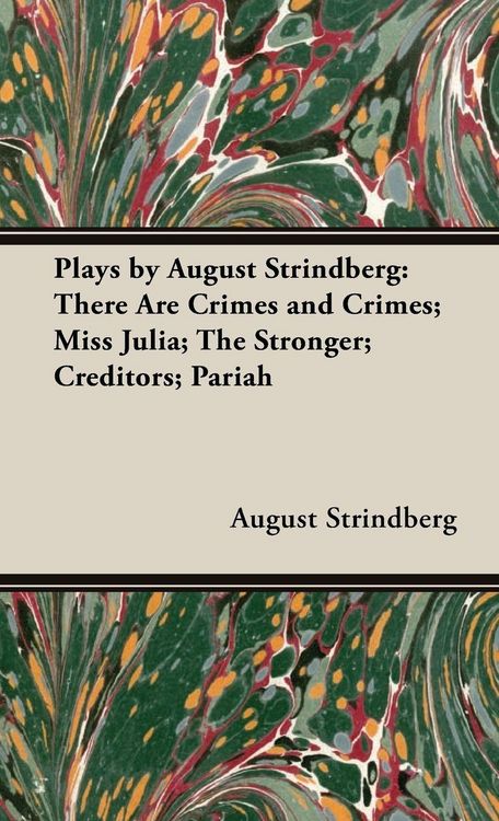 Produktbild: Plays by August Strindberg