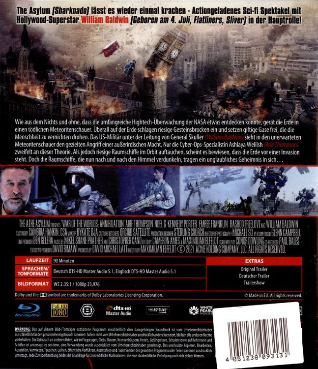 Produktbild: War Of The Worlds - Die Vernichtung