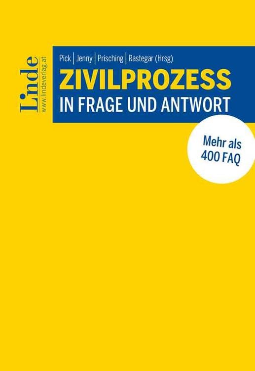 Produktbild: Zivilprozess in Frage und Antwort