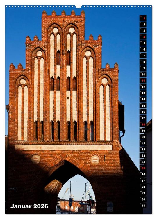 Produktbild: Zauberhaftes Wismar (hochwertiger Premium Wandkalender 2026 DIN A2 hoch), Kunstdruck in Hochglanz