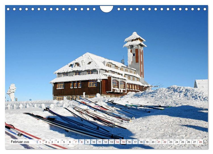 Produktbild: Wunderbares Erzgebirge (Wandkalender 2026 DIN A4 quer), CALVENDO Monatskalender