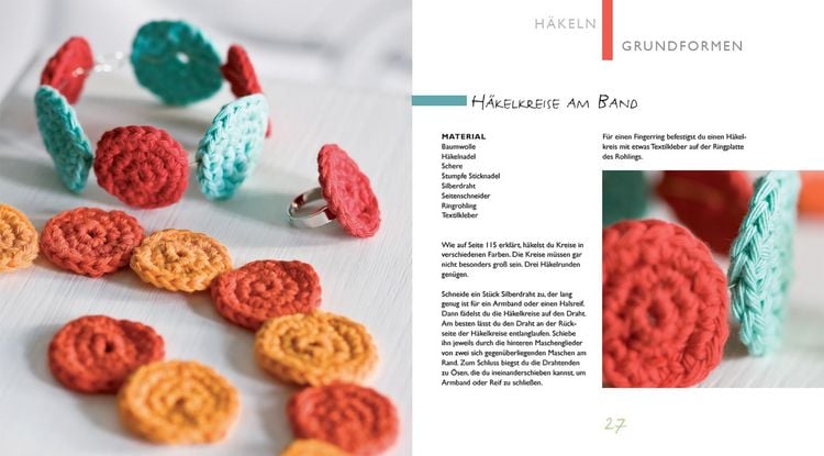 Produktbild: Kinder-Werkstatt H&auml;keln, Stricken, F&auml;rben