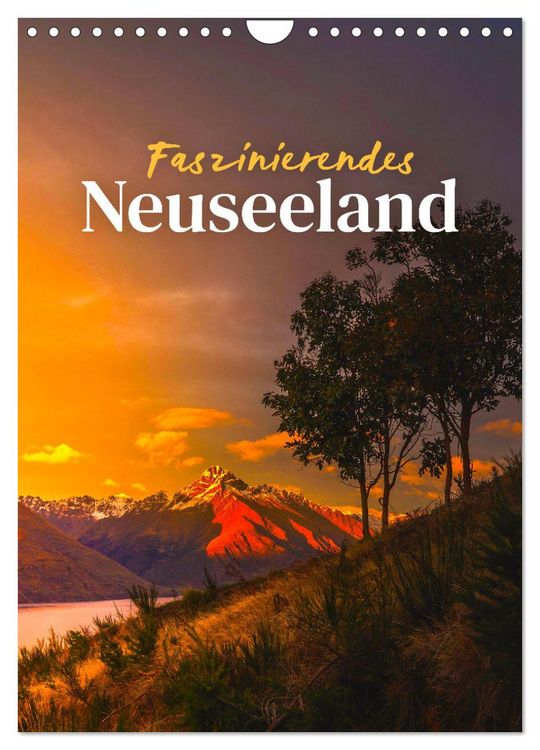 Produktbild: Faszinierendes Neuseeland (Wandkalender 2026 DIN A4 hoch), CALVENDO Monatskalender